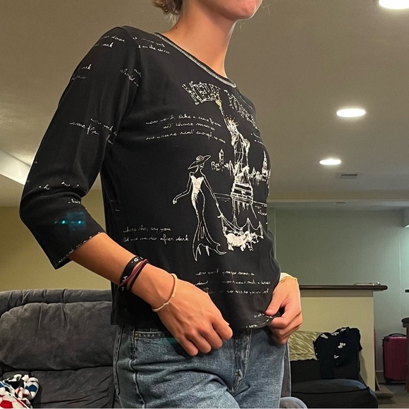 Vintage Cactus New York Graphic Top Large - Picture 7 of 12